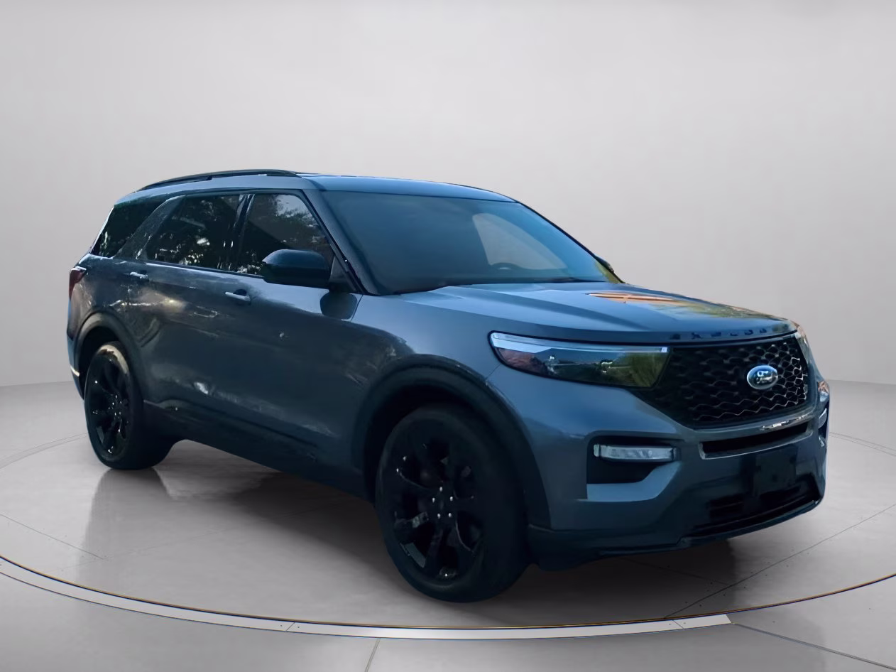 2022 Carbonized Gray Metallic Ford Explorer ST RWD SUV