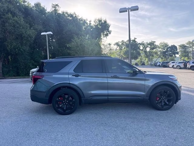 2022 Carbonized Gray Metallic Ford Explorer ST RWD SUV