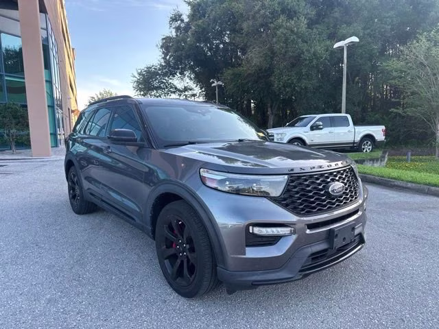 2022 Carbonized Gray Metallic Ford Explorer ST RWD SUV