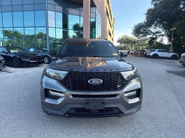 2022 Carbonized Gray Metallic Ford Explorer ST RWD SUV