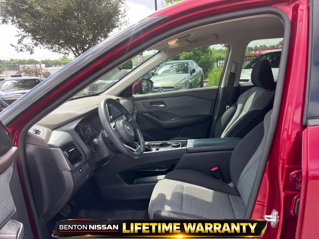 2021 Scarlet Ember Tintcoat Nissan Rogue SV AWD SUV