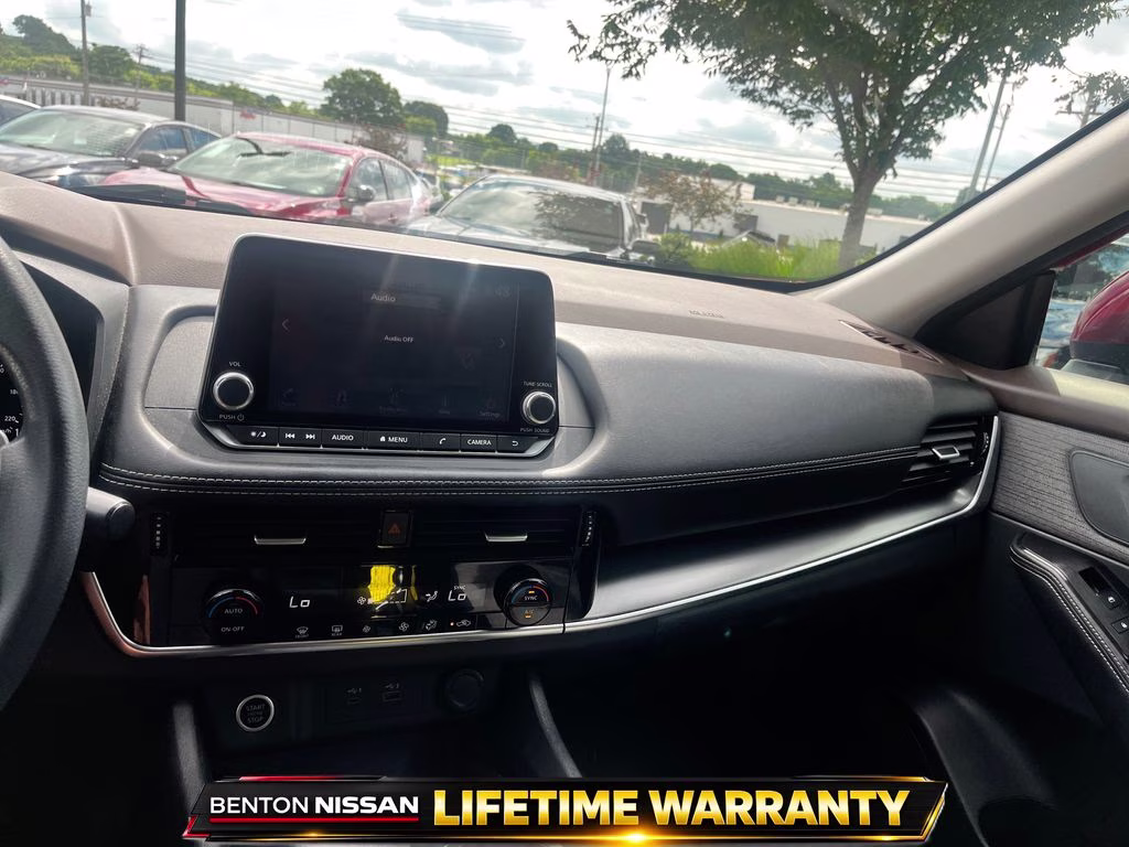 2021 Scarlet Ember Tintcoat Nissan Rogue SV AWD SUV