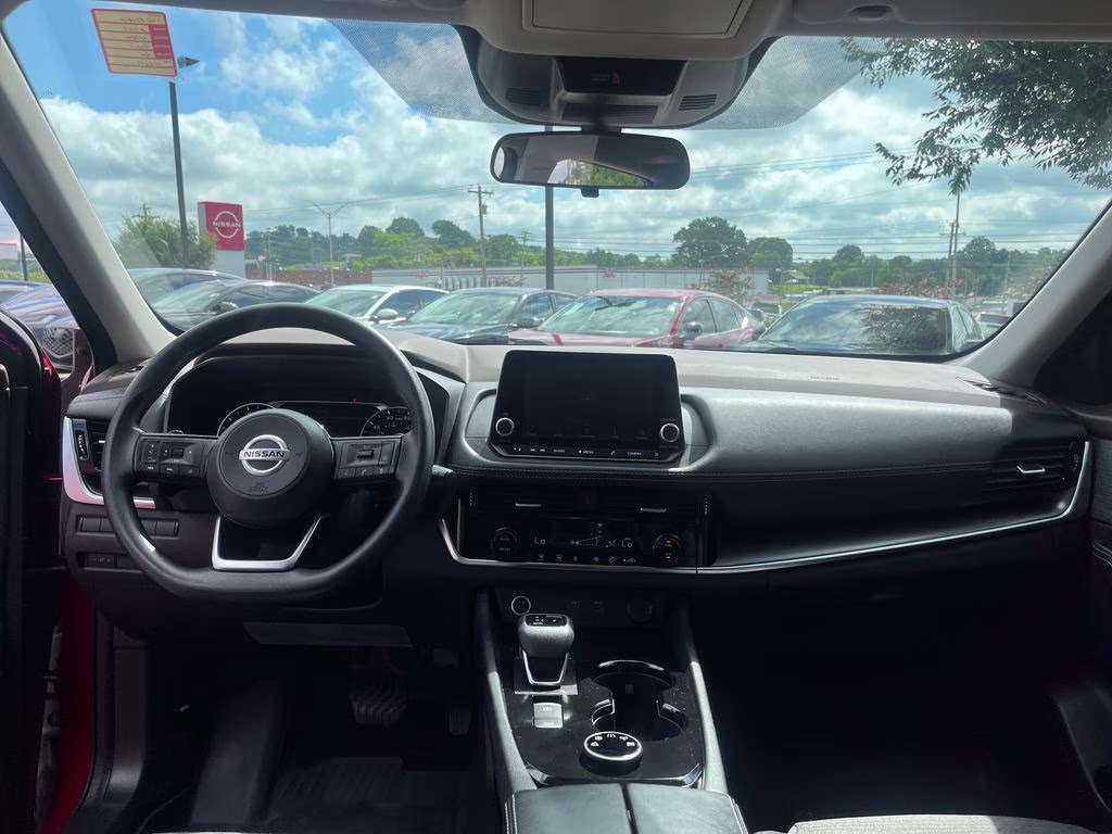 2021 Scarlet Ember Tintcoat Nissan Rogue SV AWD SUV