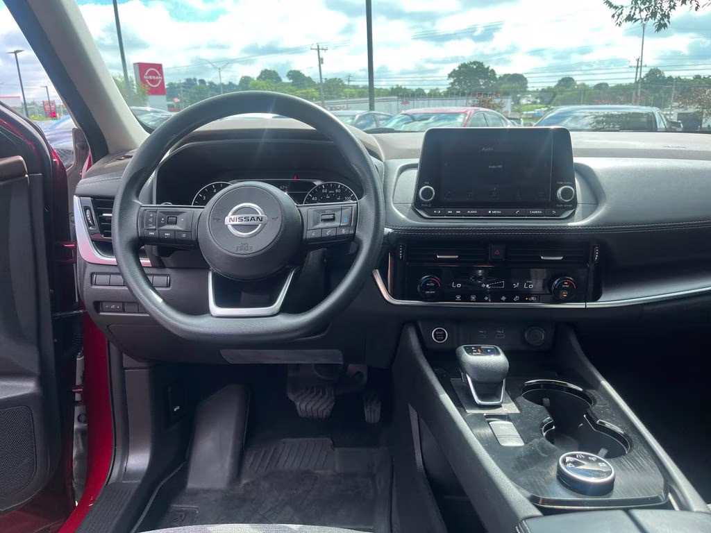 2021 Scarlet Ember Tintcoat Nissan Rogue SV AWD SUV