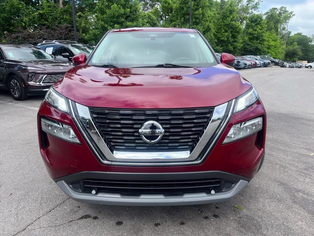2021 Scarlet Ember Tintcoat Nissan Rogue SV AWD SUV
