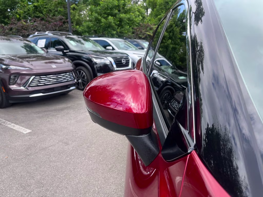 2021 Scarlet Ember Tintcoat Nissan Rogue SV AWD SUV