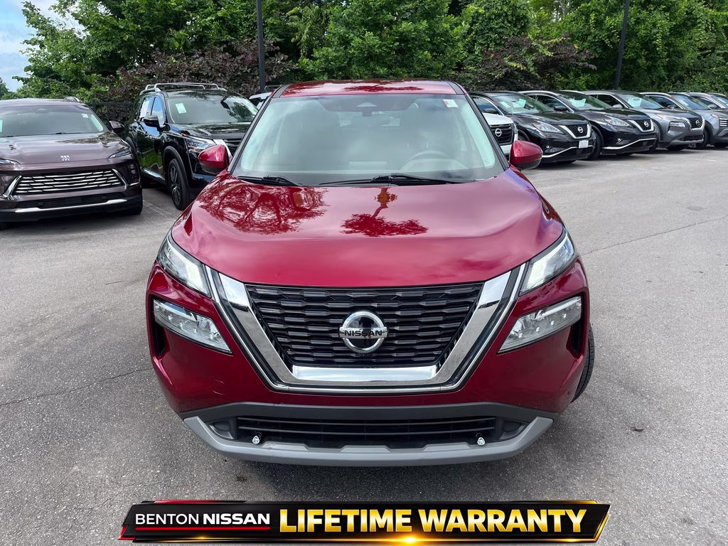 2021 Scarlet Ember Tintcoat Nissan Rogue SV AWD SUV