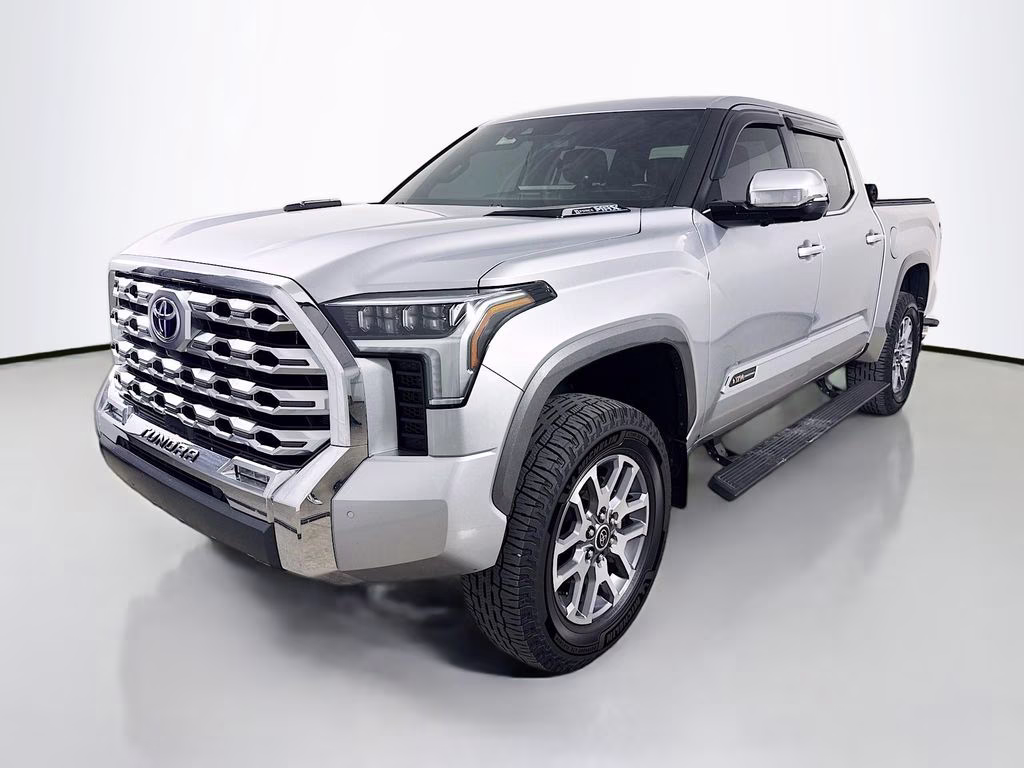 2024 Celestial Silver Metallic Toyota Tundra Hybrid 1794 Edition 4X4 Truck