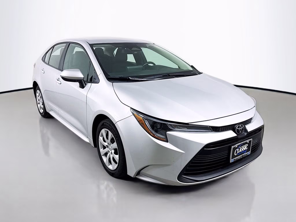 2024 Classic Silver Metallic Toyota Corolla LE FWD Sedan