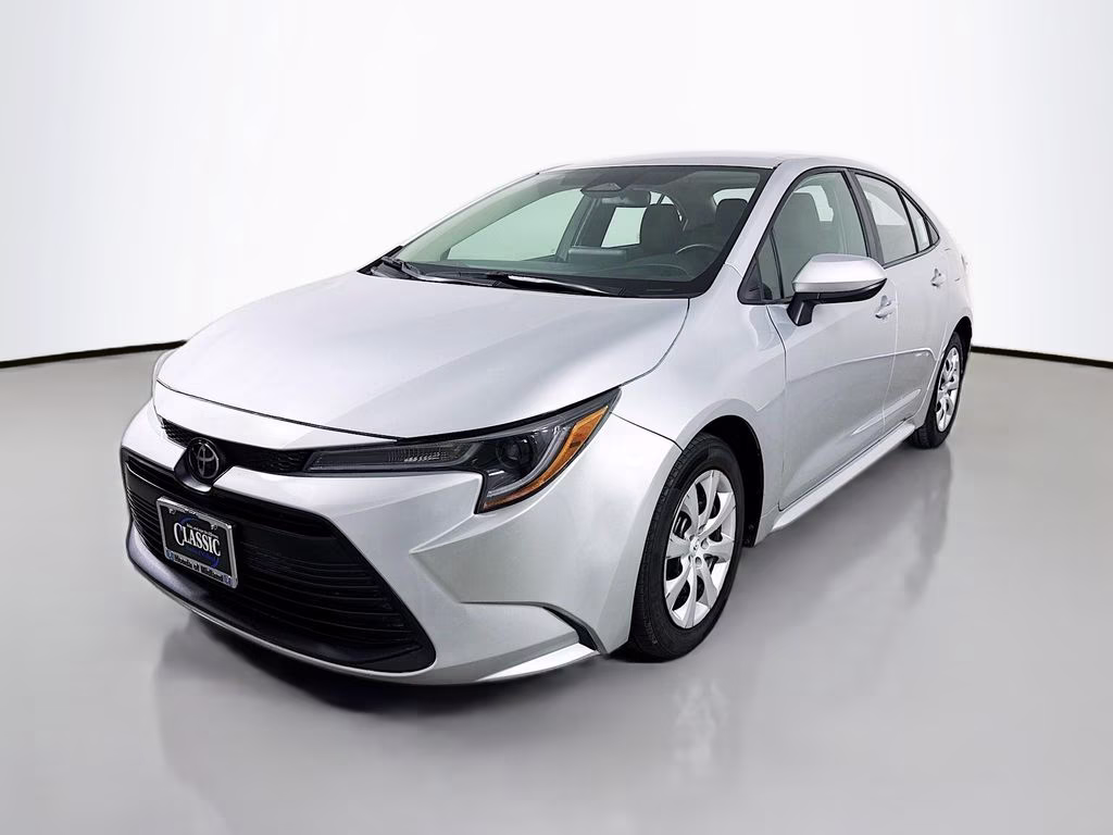 2024 Classic Silver Metallic Toyota Corolla LE FWD Sedan