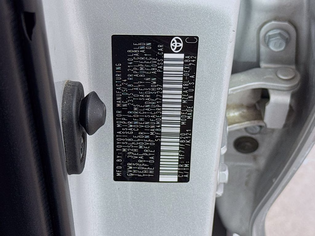 2024 Classic Silver Metallic Toyota Corolla LE FWD Sedan