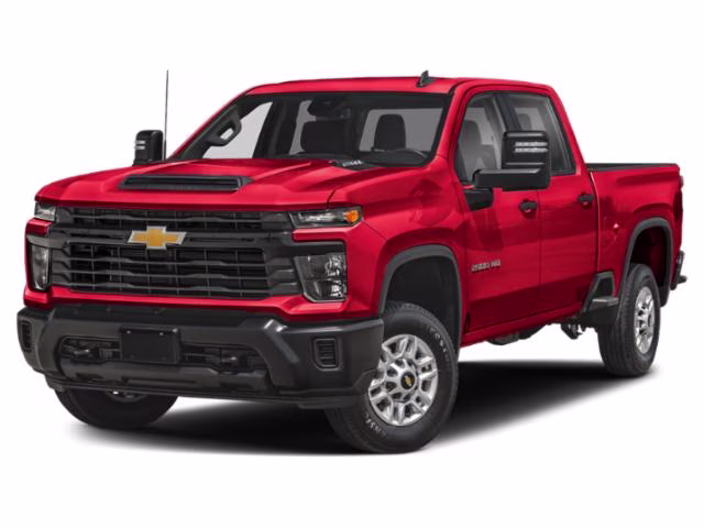 2026 Red Chevrolet Silverado 2500HD Custom 4X4 Truck