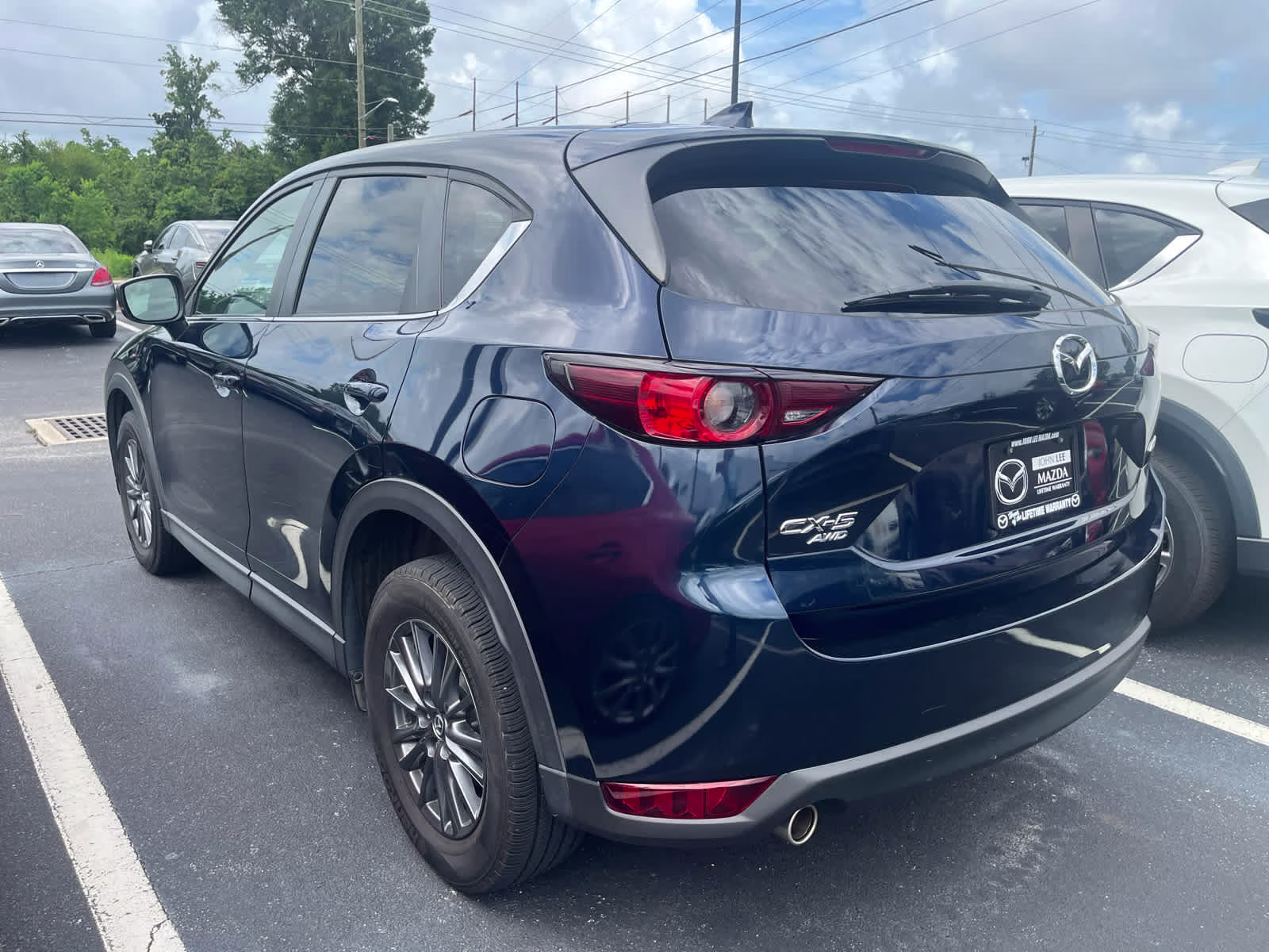 2019 Deep Crystal Blue Mica Mazda CX-5 Touring AWD SUV