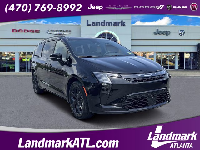2027 Diamond Black Crystal Pearlcoat Chrysler Pacifica Limited FWD Van