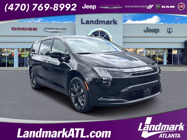 2027 Diamond Black Crystal Pearlcoat Chrysler Pacifica Limited FWD Van