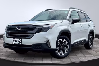 2026 Crystal White Pearl Subaru Forester Premium AWD SUV
