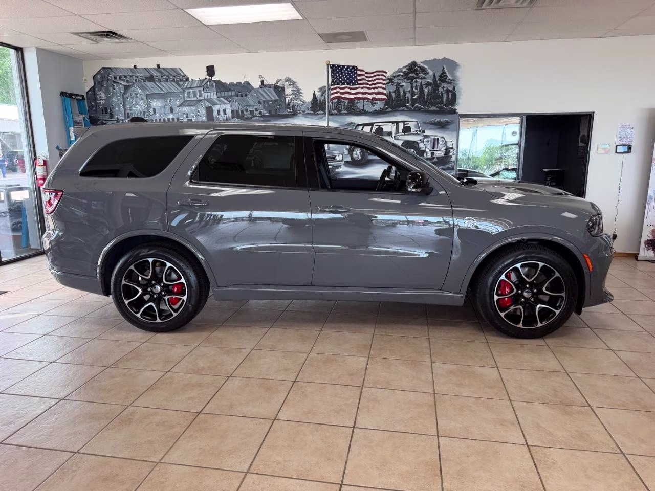 2026 Destroyer Gray Clearcoat Dodge Durango SRT Hellcat AWD SUV