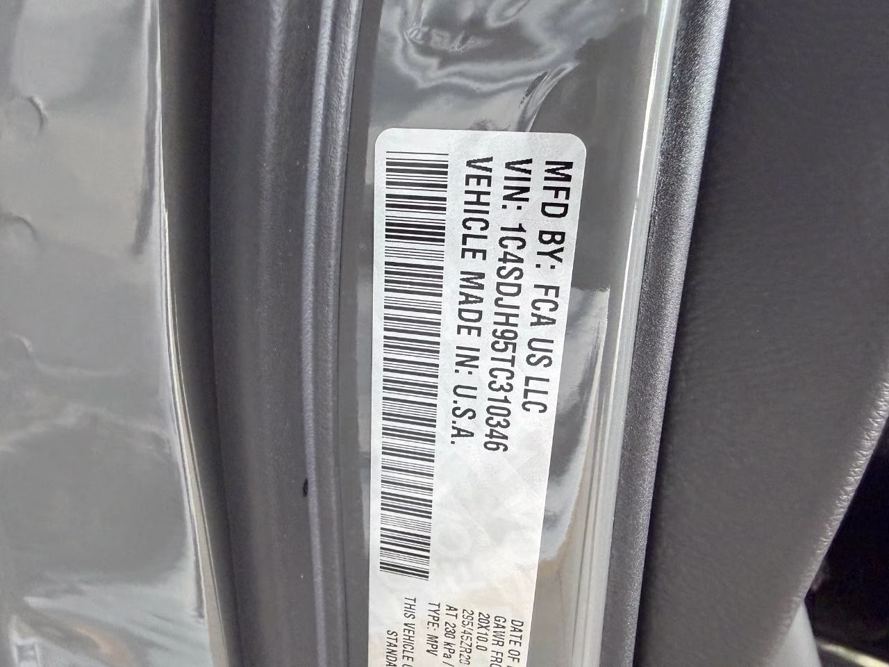 2026 Destroyer Gray Clearcoat Dodge Durango SRT Hellcat AWD SUV