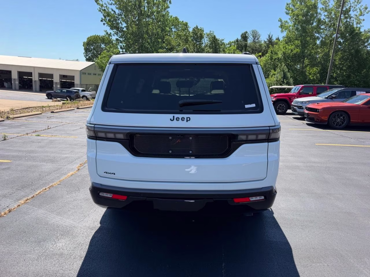 2026 Bright White Clearcoat Jeep Grand Wagoneer 4x4 4X4 SUV