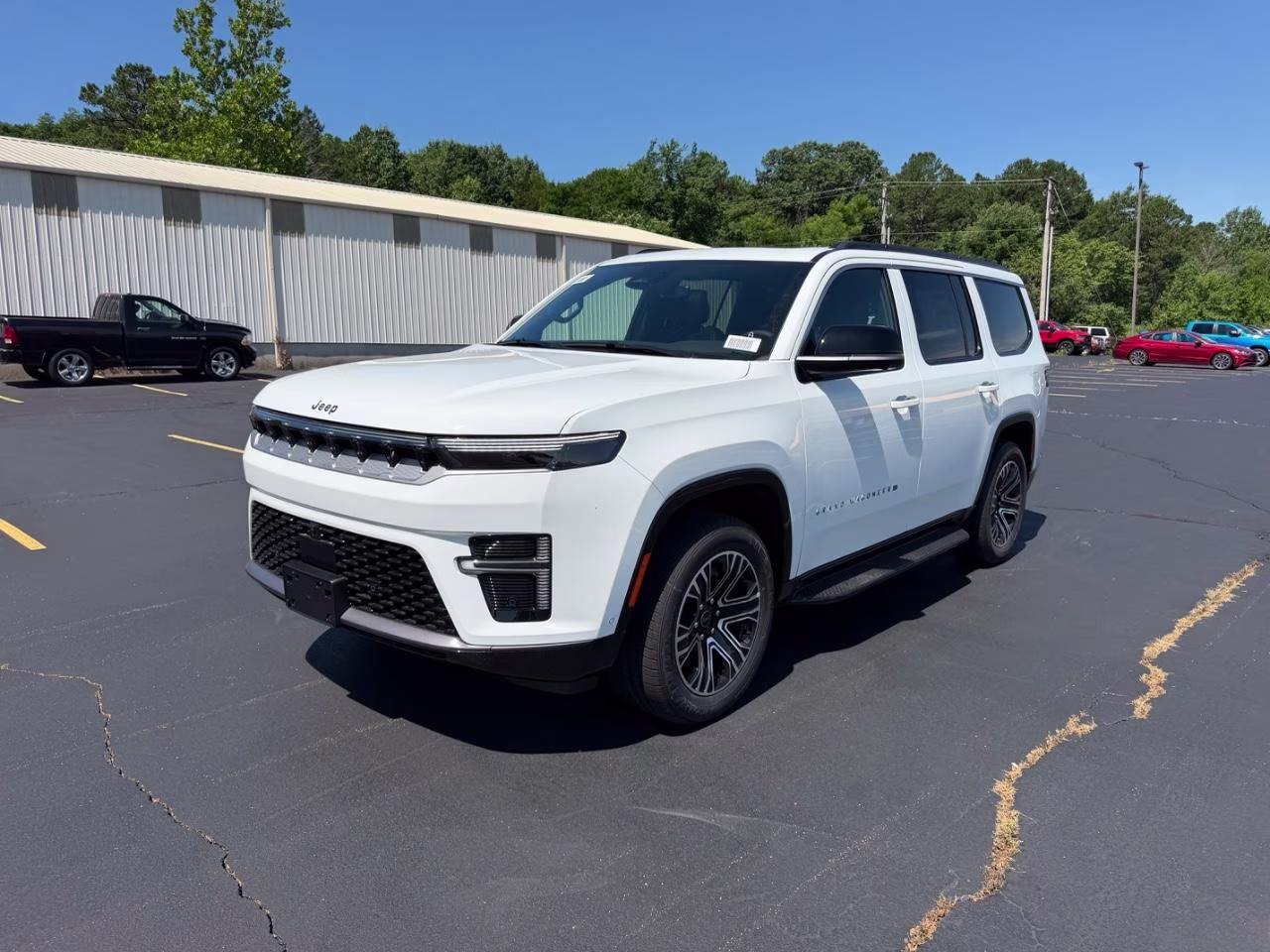 2026 Bright White Clearcoat Jeep Grand Wagoneer 4x4 4X4 SUV