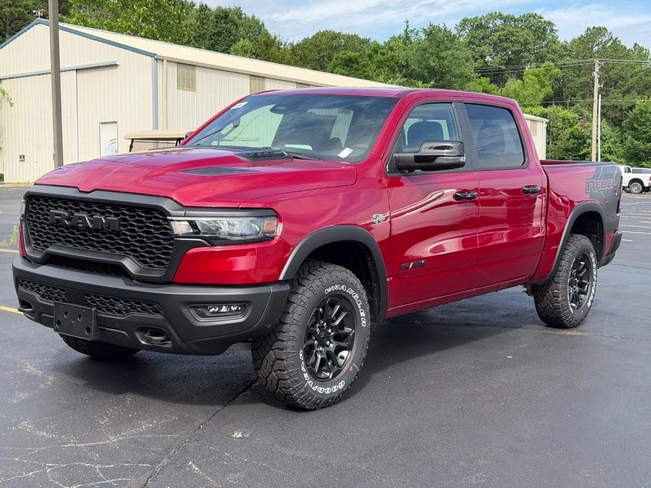 2026 Delmonico Red Pearlcoat Ram 1500 Rebel 4X4 Truck