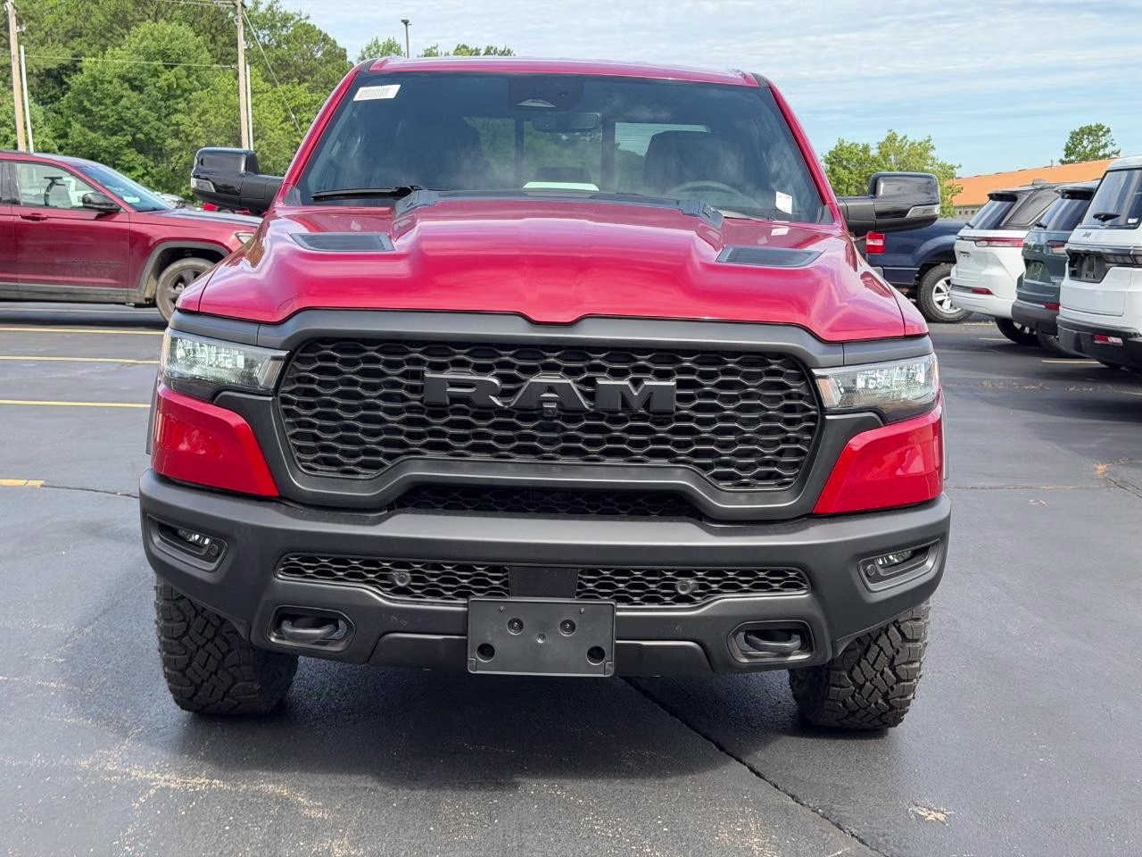 2026 Delmonico Red Pearlcoat Ram 1500 Rebel 4X4 Truck