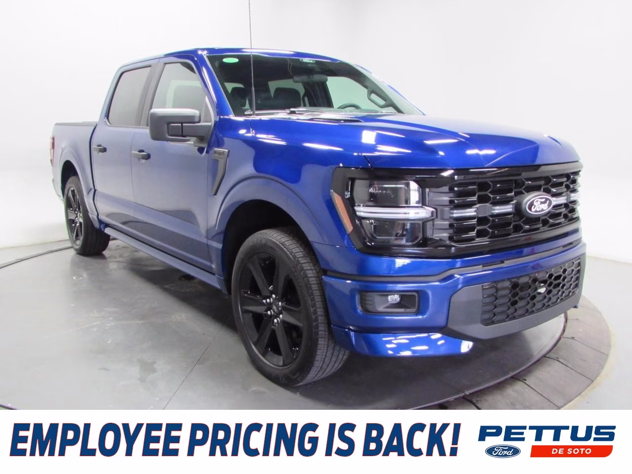 2026 Argon Blue Metallic Ford F-150 STX Lobo 4X4 Truck