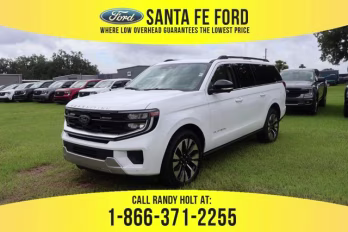 2026 White Ford Expedition Max Platinum 4X4 SUV