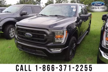 2023 Black Ford F-150 XLT 4X4 Truck