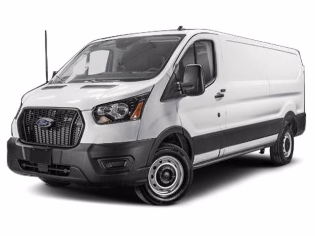 2026 White Ford Transit Cargo Van Base AWD Sedan