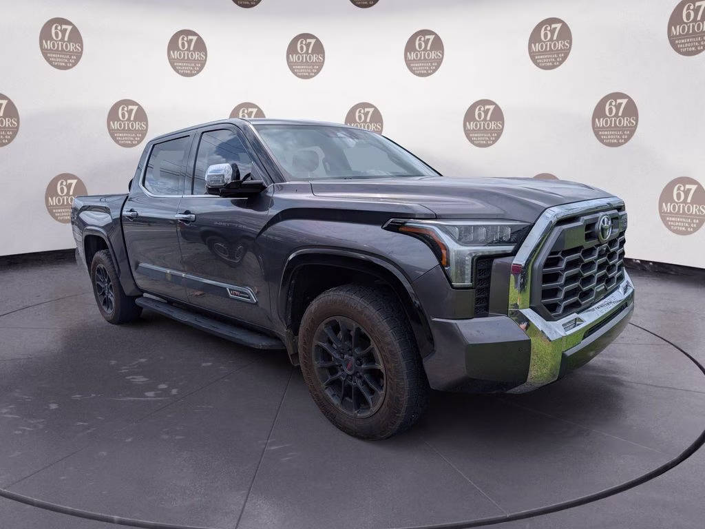 2022 Magnetic Gray Metallic Toyota Tundra 1794 4X4 Truck