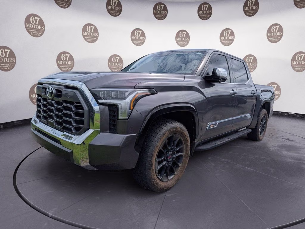 2022 Magnetic Gray Metallic Toyota Tundra 1794 4X4 Truck