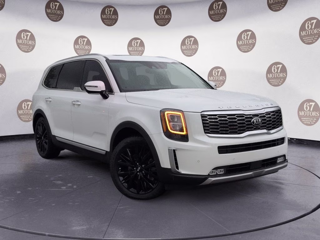 2020 Snow White Pearl Kia Telluride SX AWD SUV