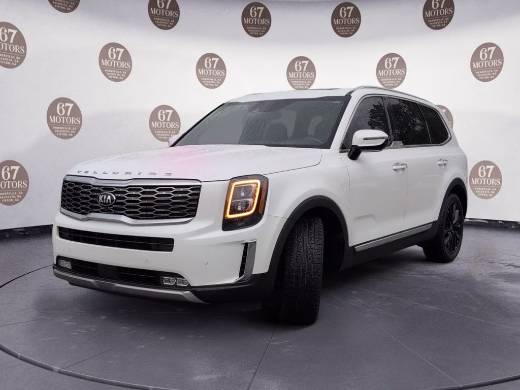 2020 Snow White Pearl Kia Telluride SX AWD SUV