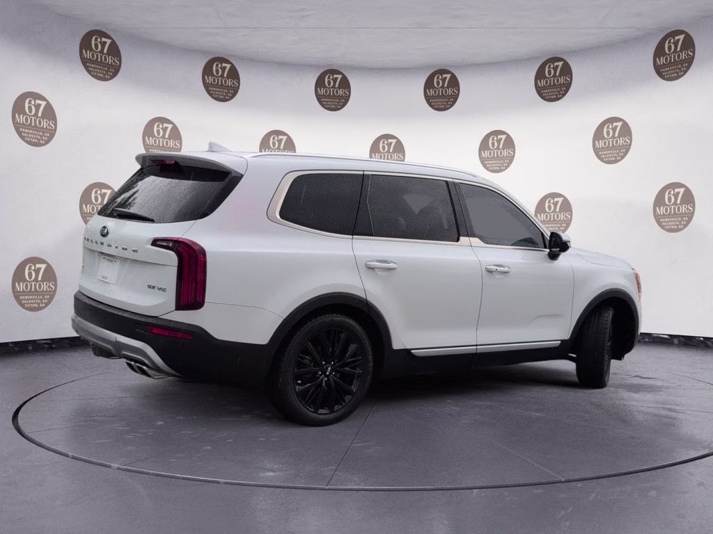 2020 Snow White Pearl Kia Telluride SX AWD SUV