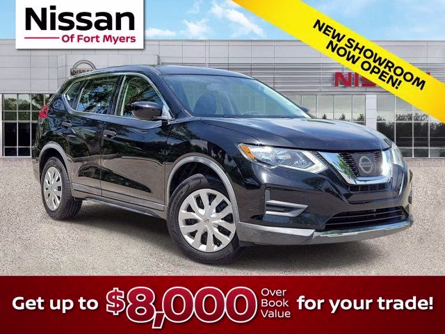 2017 Magnetic Black Nissan Rogue S FWD SUV