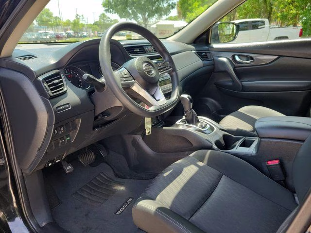 2017 Magnetic Black Nissan Rogue S FWD SUV