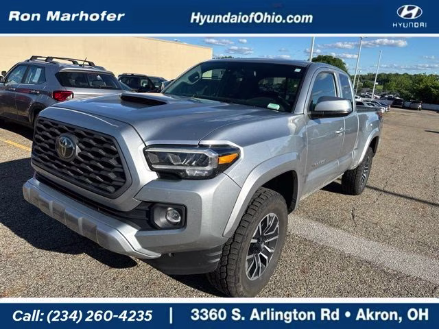 2022 Silver Toyota Tacoma TRD Sport 4X4 Truck
