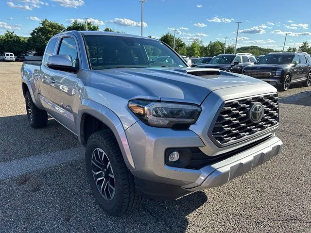 2022 Silver Toyota Tacoma TRD Sport 4X4 Truck