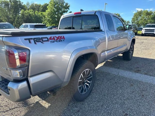 2022 Silver Toyota Tacoma TRD Sport 4X4 Truck