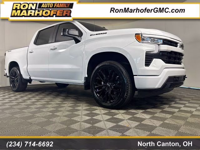 2026 Summit White Chevrolet Silverado 1500 RST 4X4 Truck