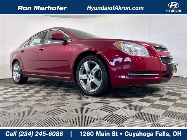 2011 Red Jewel Tintcoat Chevrolet Malibu LT FWD Sedan