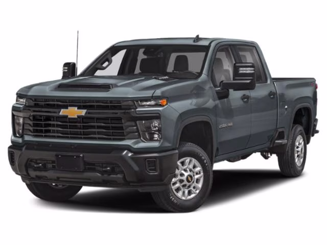 2025 Slate Gray Metallic Chevrolet Silverado 2500HD Custom 4X4 Truck