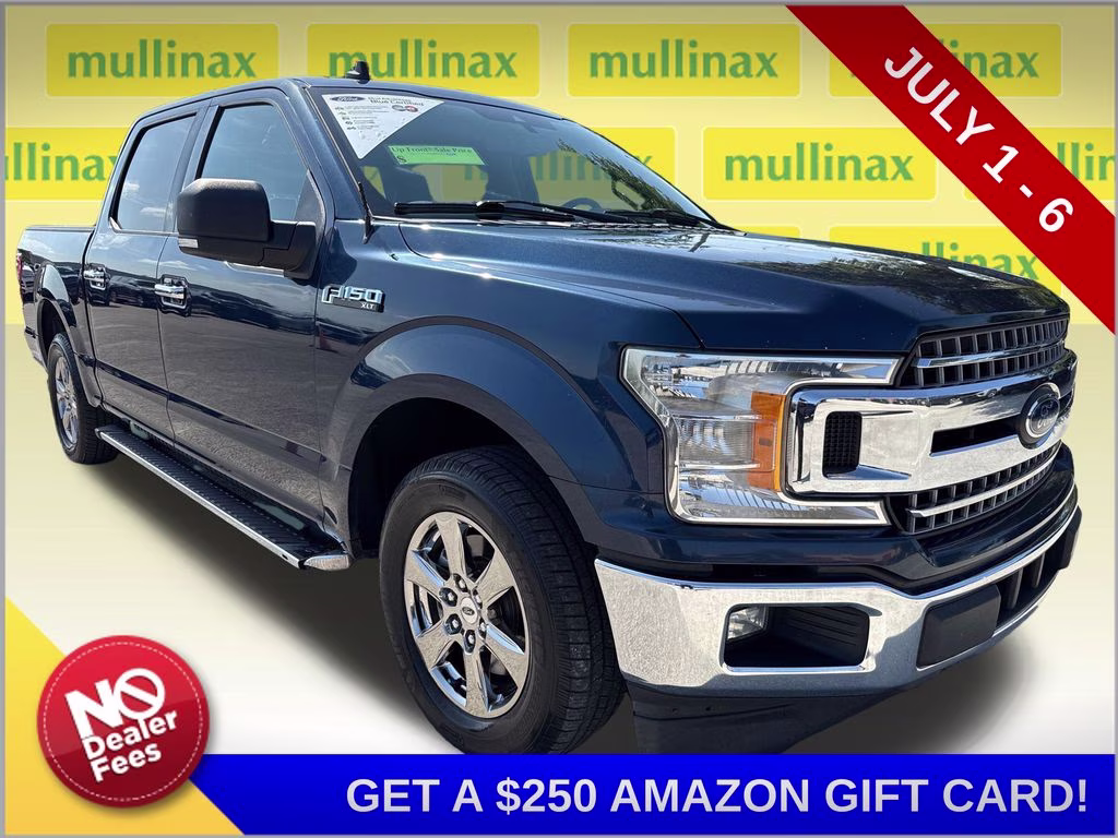 2020 Blue Jeans Metallic Ford F-150 XLT RWD Truck