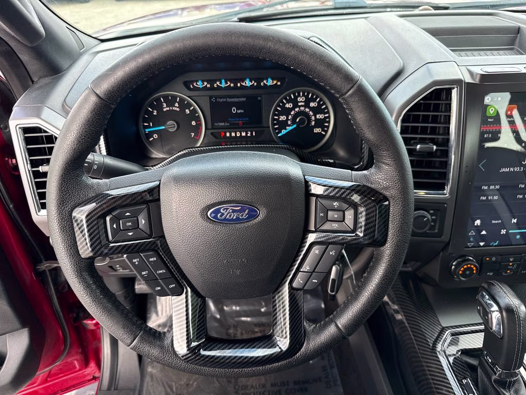 2015 Ruby Red Metallic Tinted Clearcoat Ford F-150 XLT 4X4 Truck