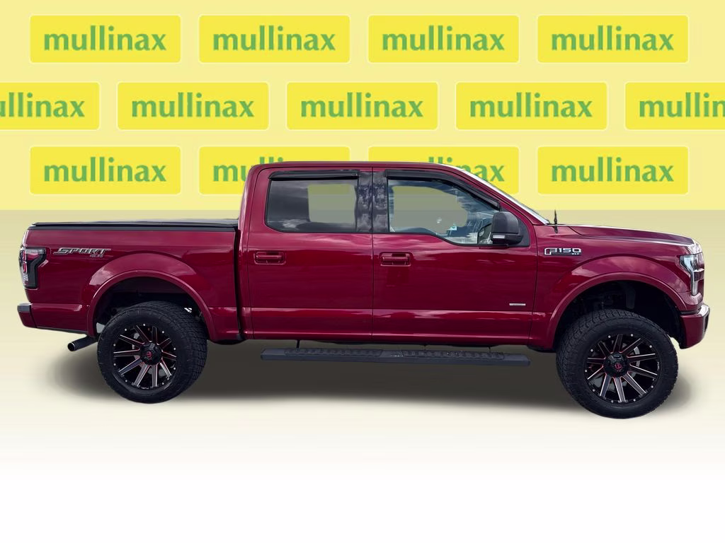 2015 Ruby Red Metallic Tinted Clearcoat Ford F-150 XLT 4X4 Truck