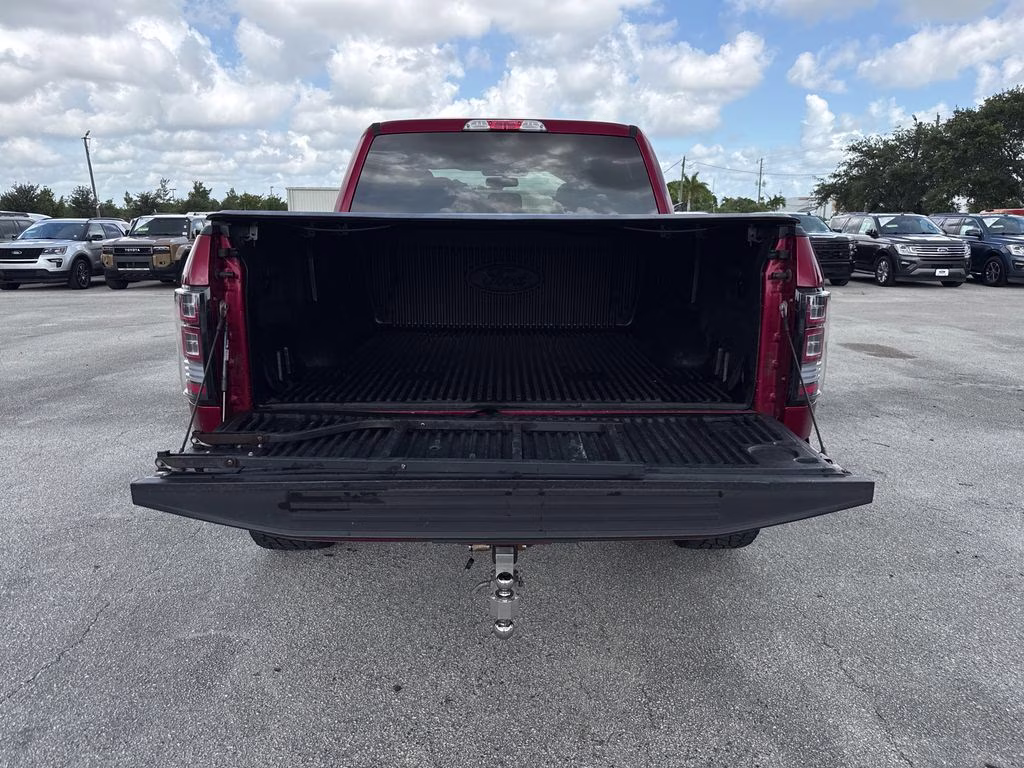 2015 Ruby Red Metallic Tinted Clearcoat Ford F-150 XLT 4X4 Truck