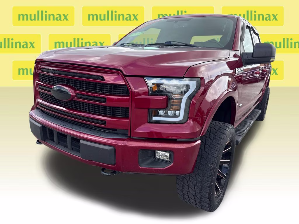 2015 Ruby Red Metallic Tinted Clearcoat Ford F-150 XLT 4X4 Truck