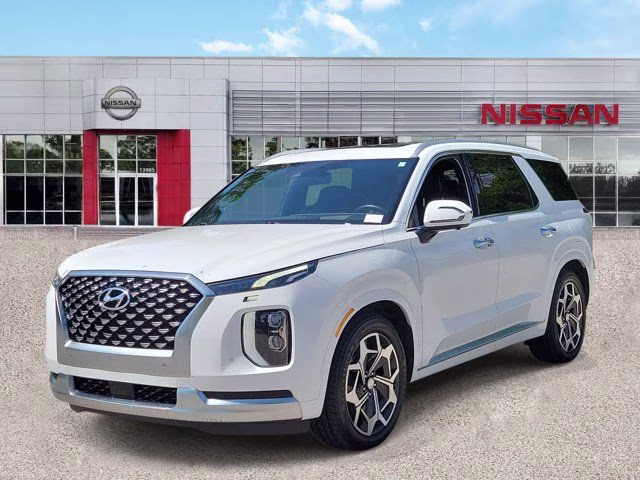 2021 Hyper White Hyundai Palisade Calligraphy AWD SUV