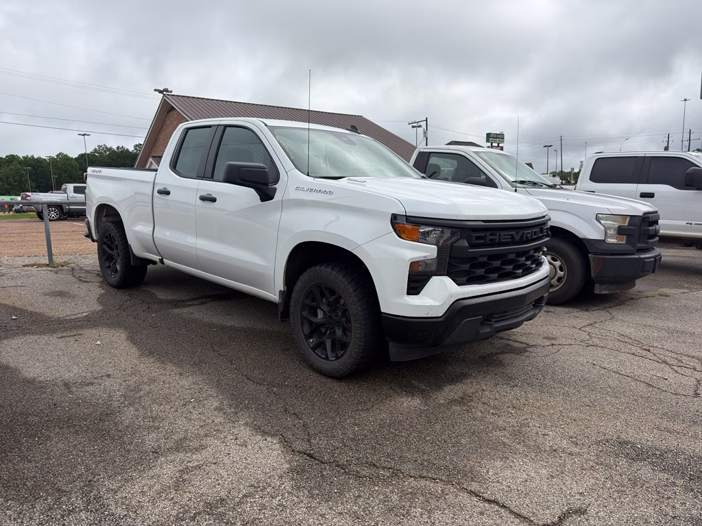 2024 Summit White Chevrolet Silverado Work Truck 4X4 Truck